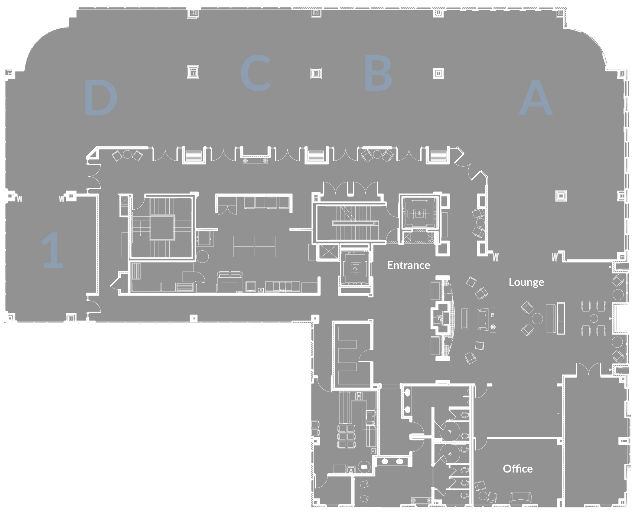 Creekside Event Center Floorplan